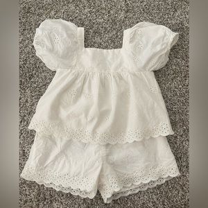 Baby Gap eyelet set